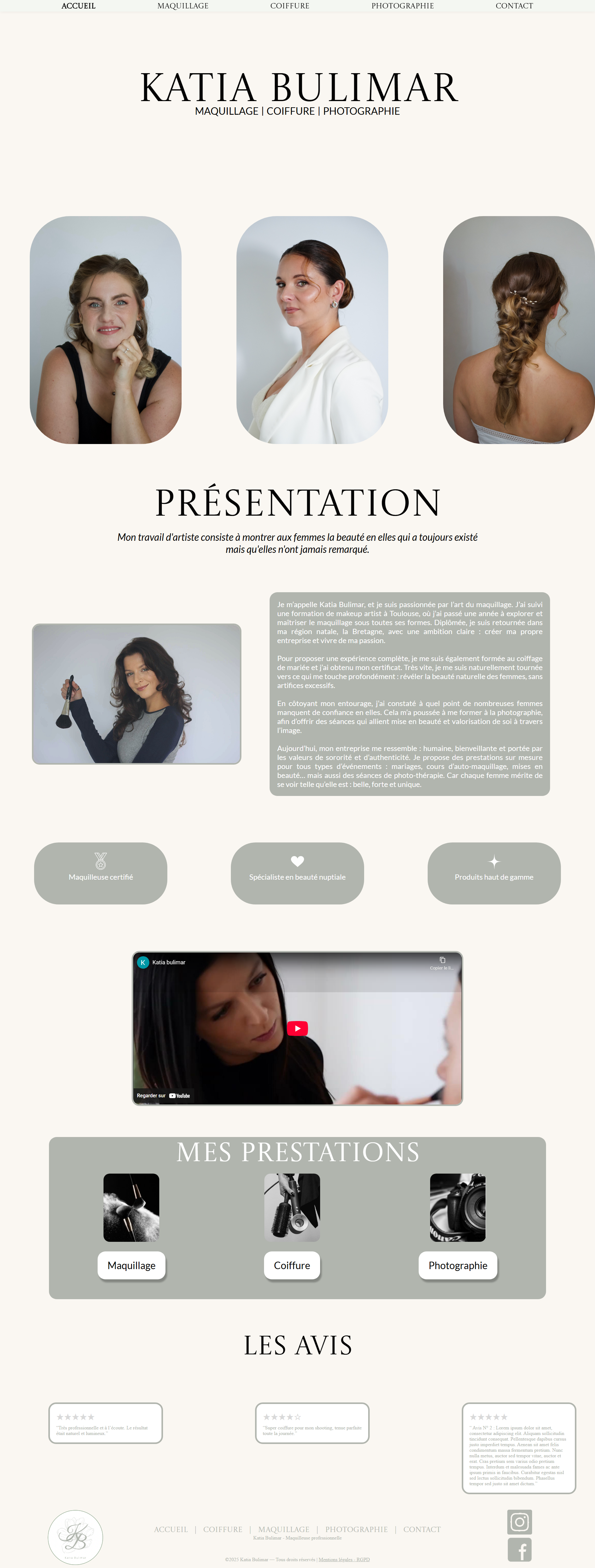 Page complète Katia Bulimar